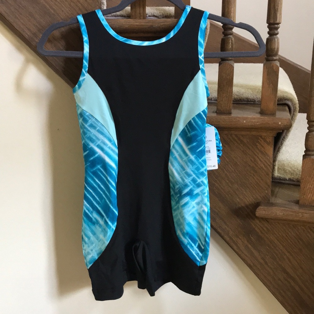 Danskin gymnastics leotard